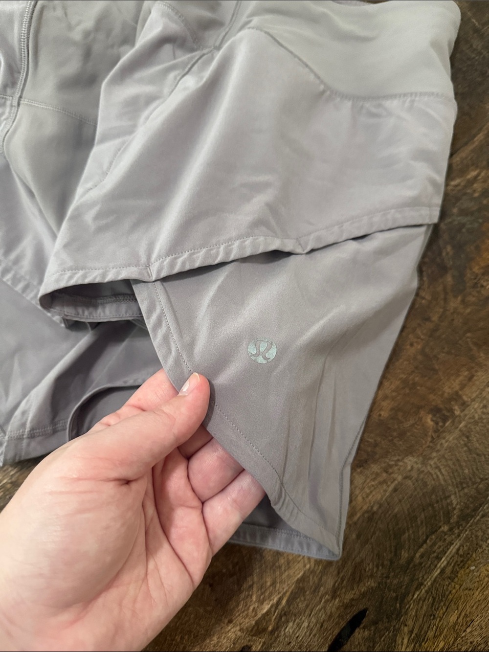lululemon athletica Light Purple Tracker Athletic Shorts 14 Tall - Picture 4 of 6